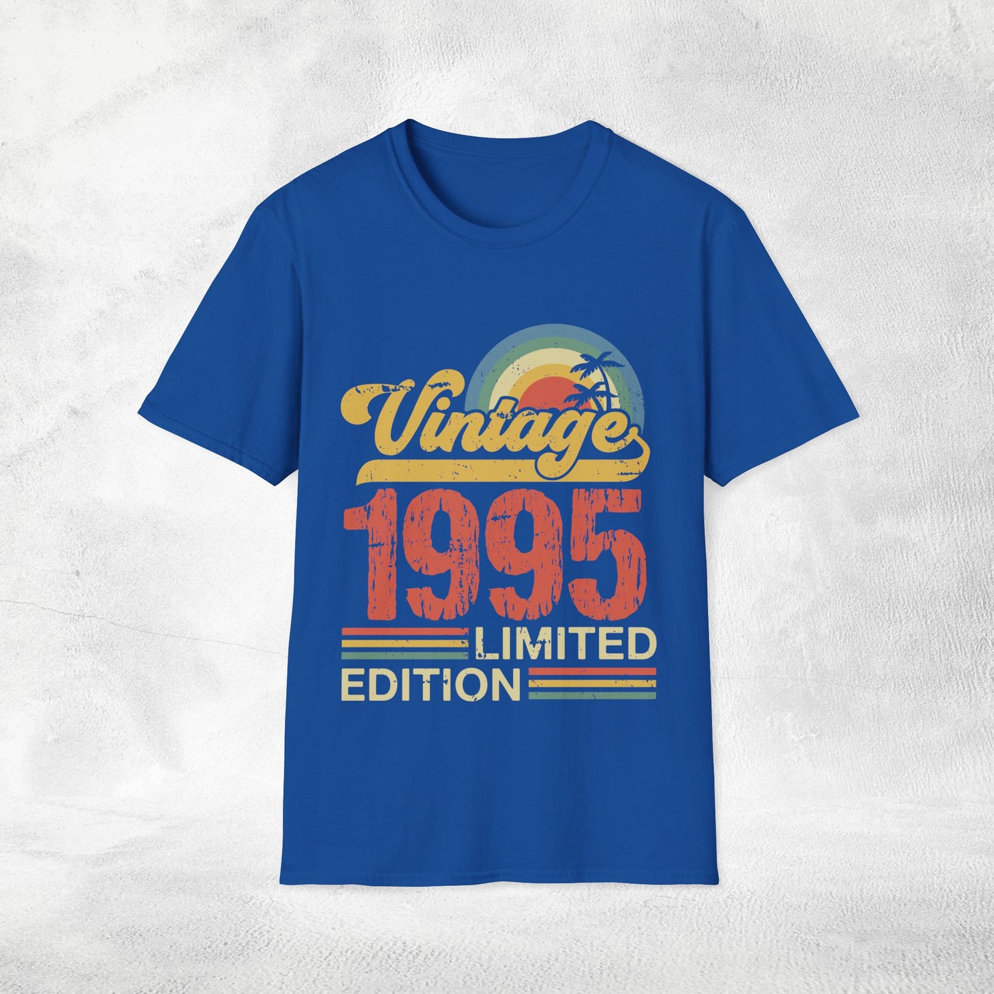 Unisex year of birth shirt 1995