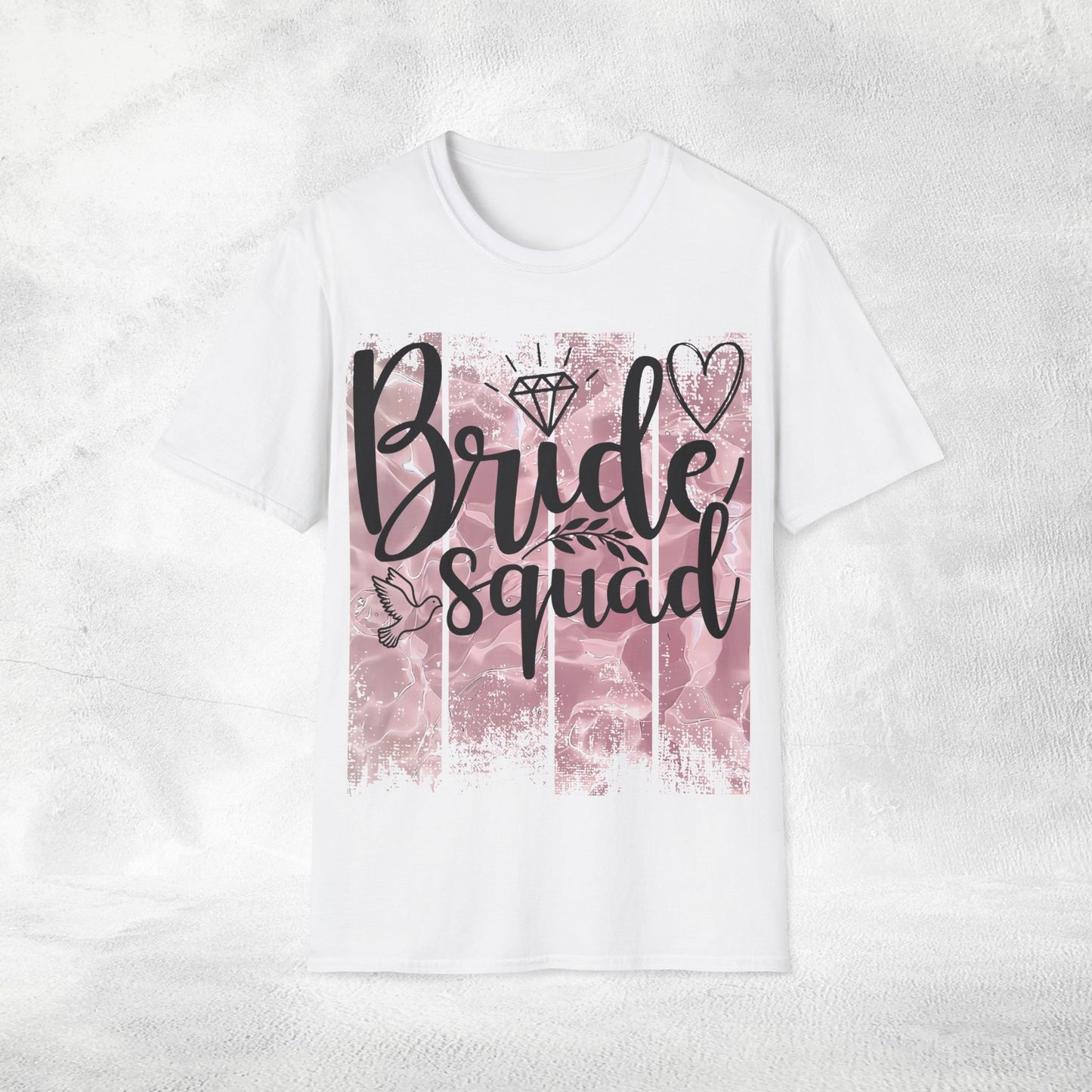 Women T-Shirt bride squad bachelorette party