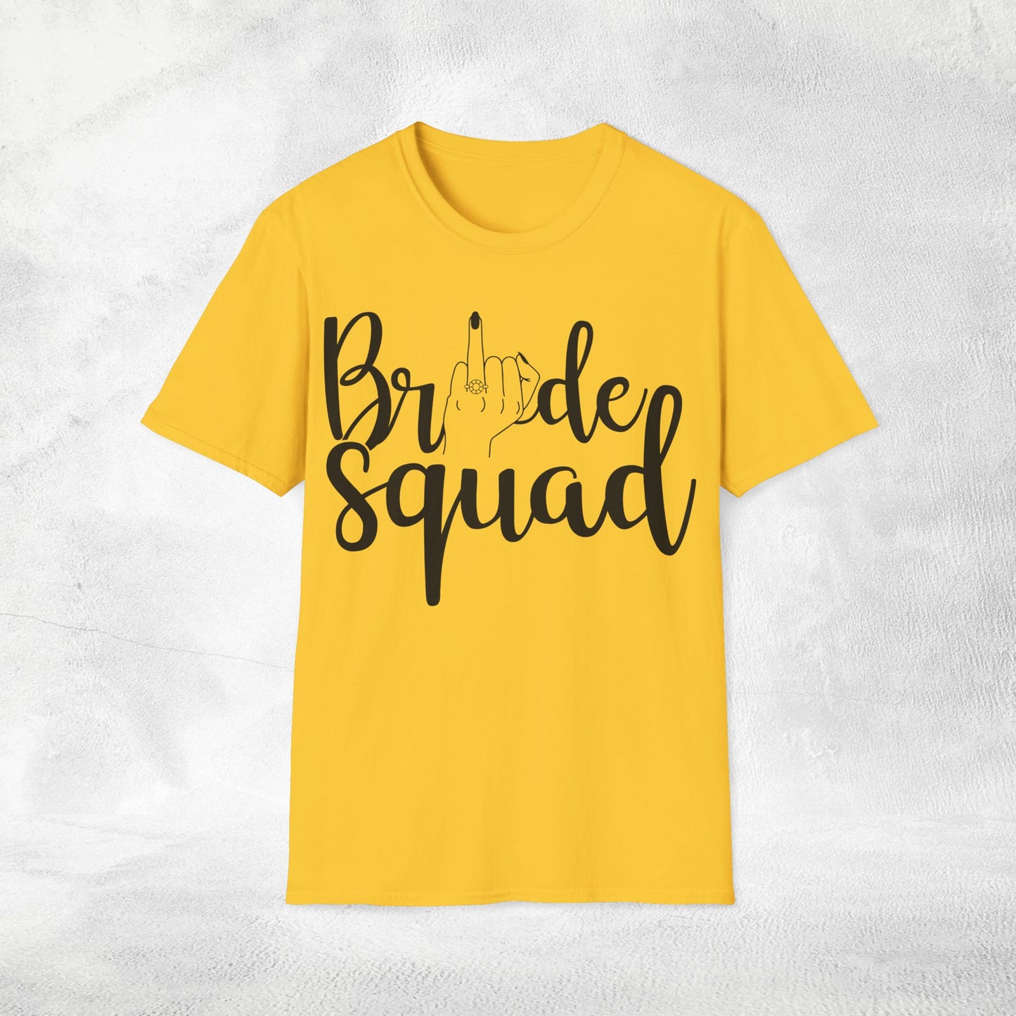 Women T-Shirt bride squad bachelorette party