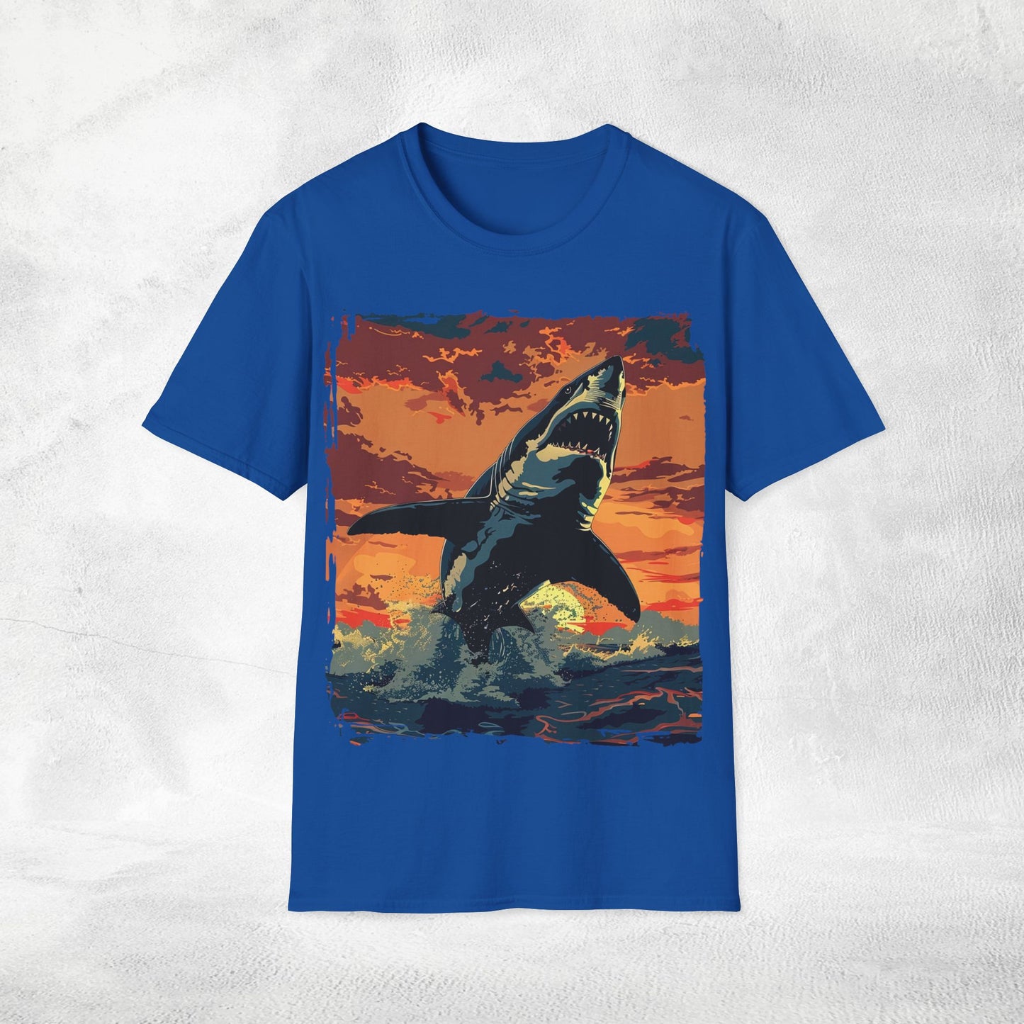 Unisex natural Beasts shirts shark