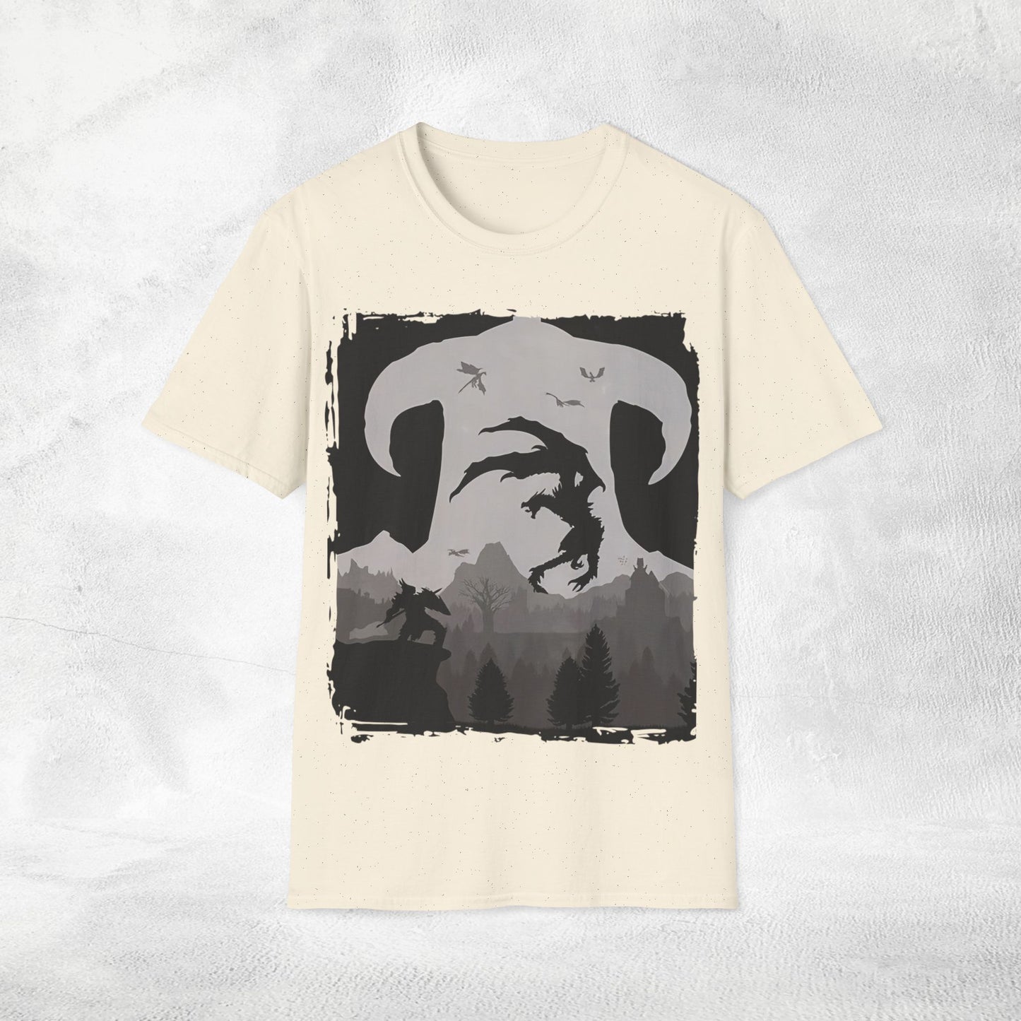 Unisex Gaming shirt Skyrim
