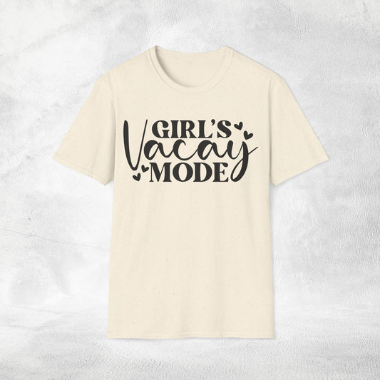 womens shirt girls vacay mode