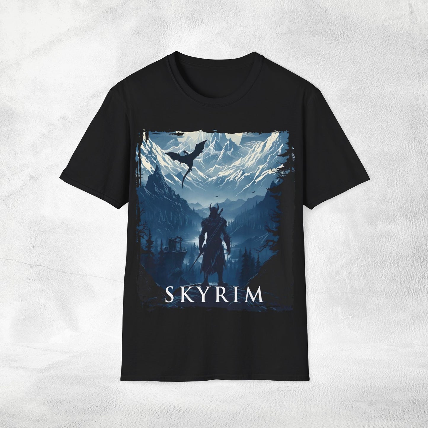 Unisex Gaming shirt Skyrim