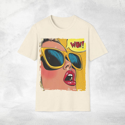 Womens T-shirt girls trip wow