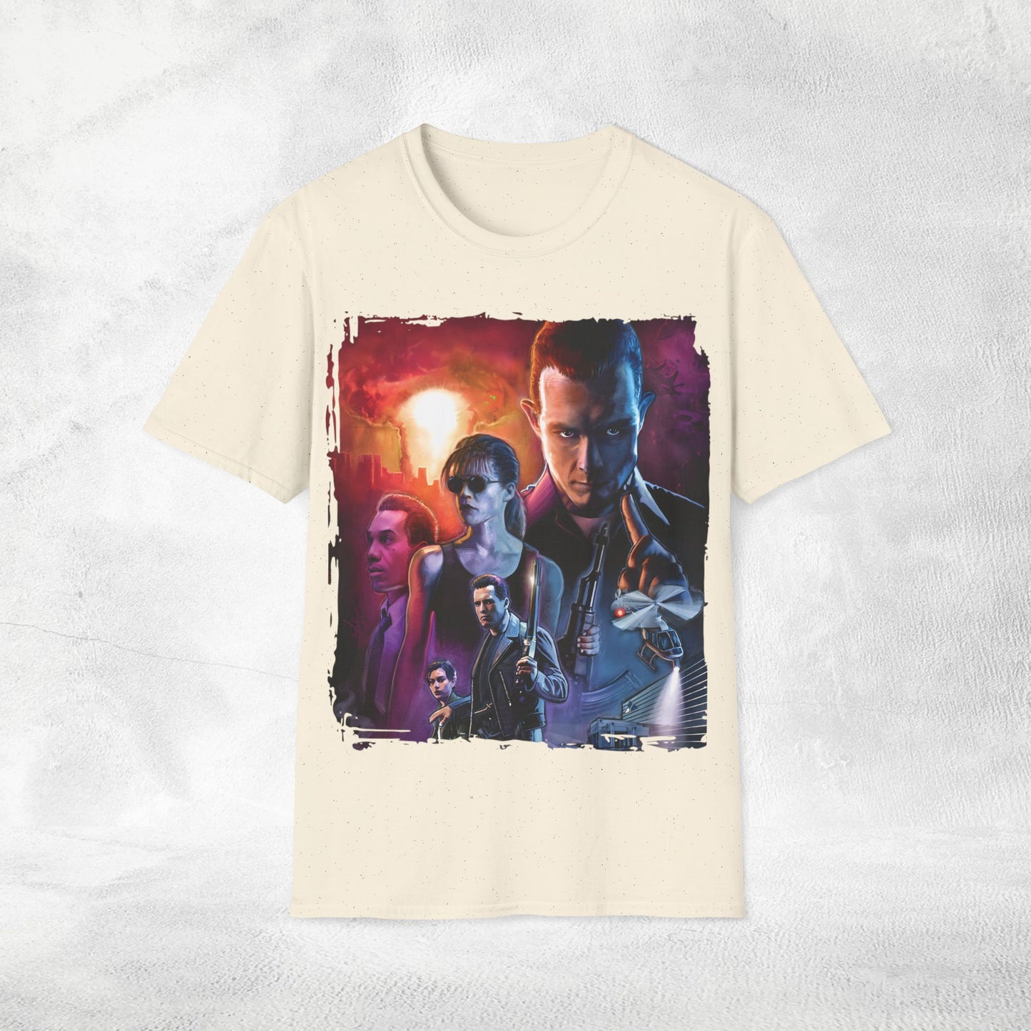 Unisex Terminator 2 cult movies shirt