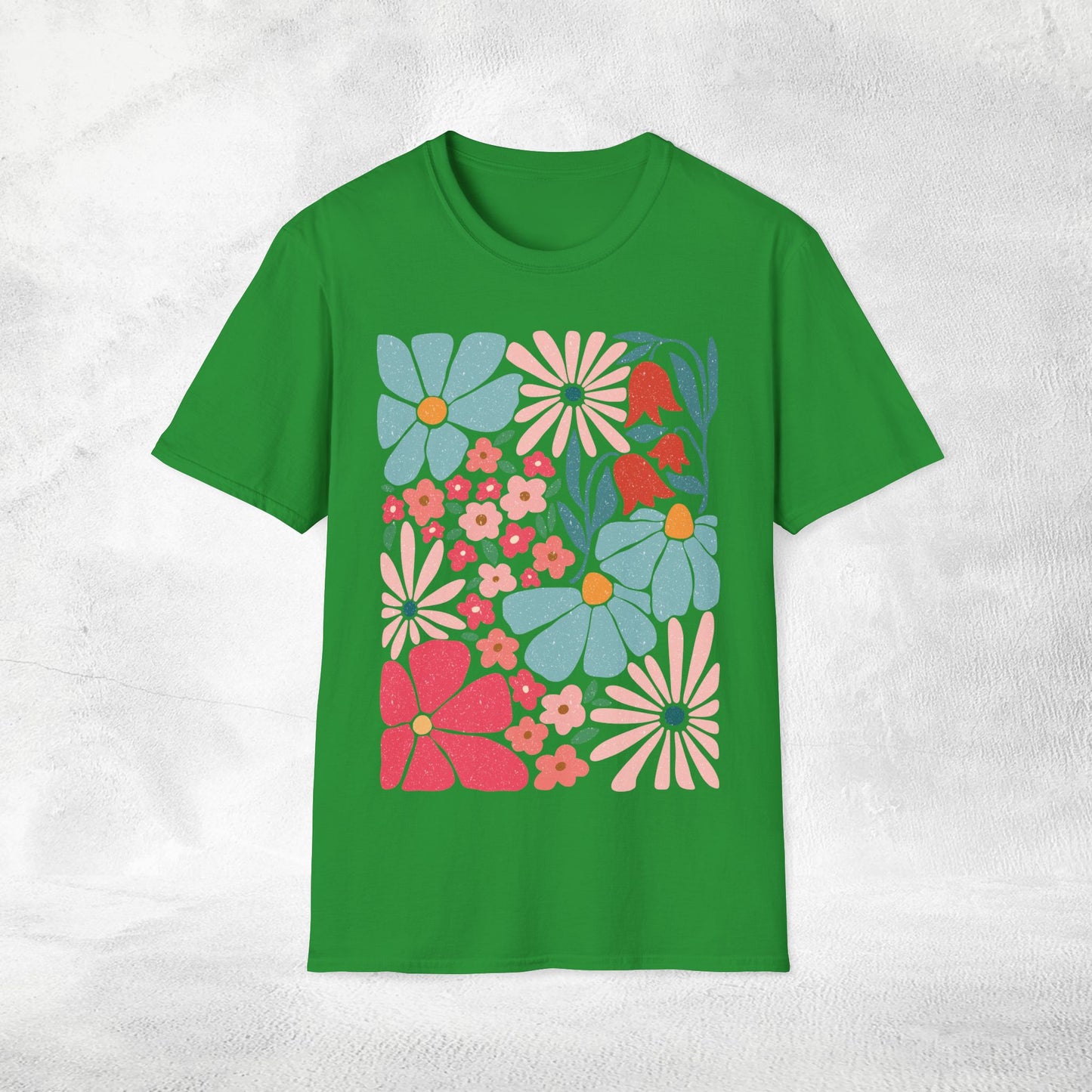 Womens shirt Dänische Blumen