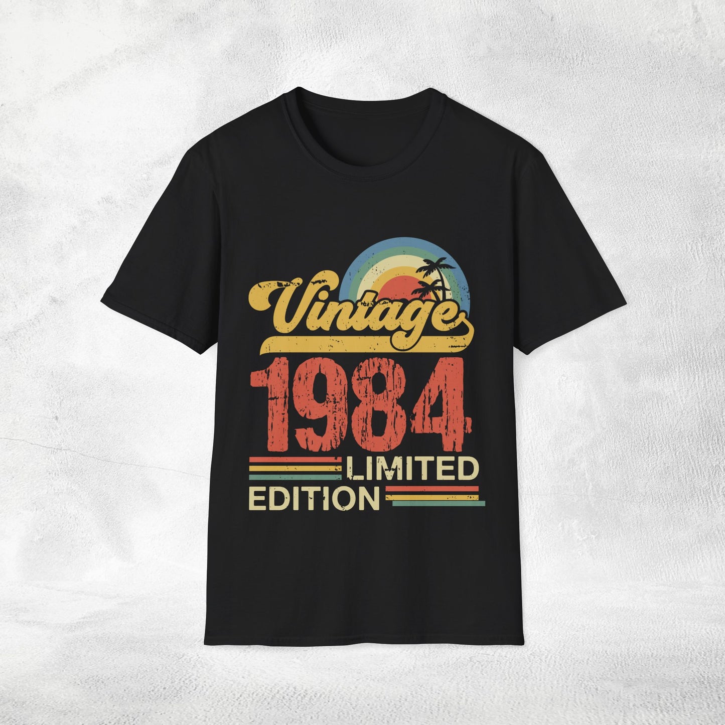 Unisex year of birth shirt 1984