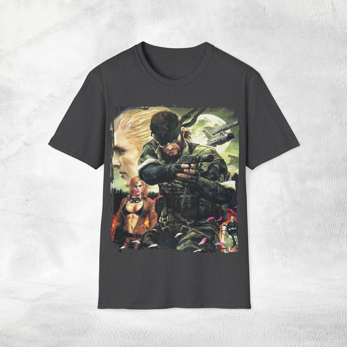 Unisex gaming shirt Metal Gear Solid