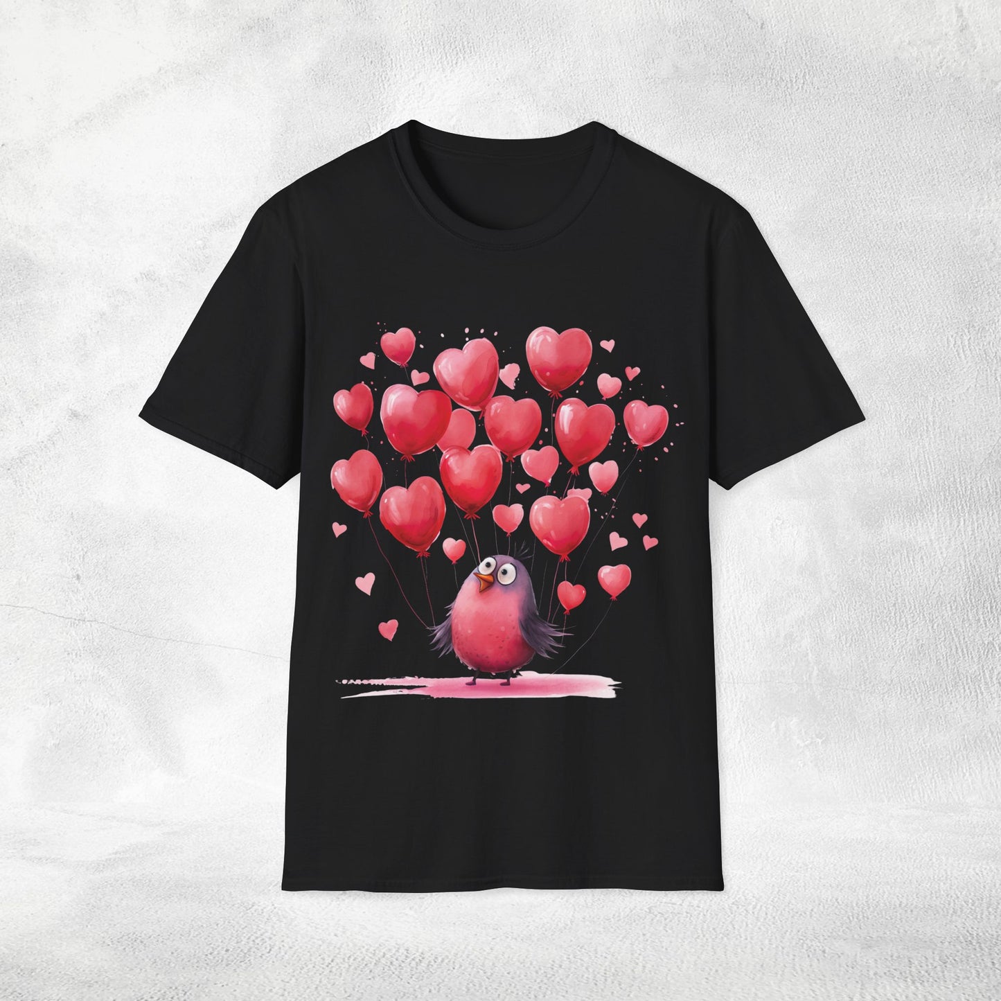 Unisex couples T-Shirt lovebird