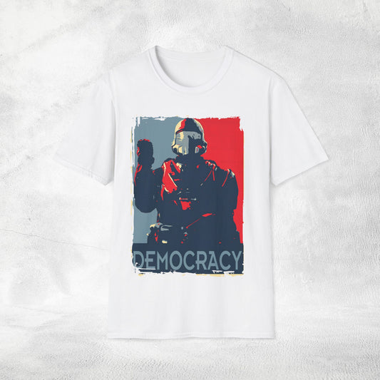 Unisex gaming shirt Helldivers