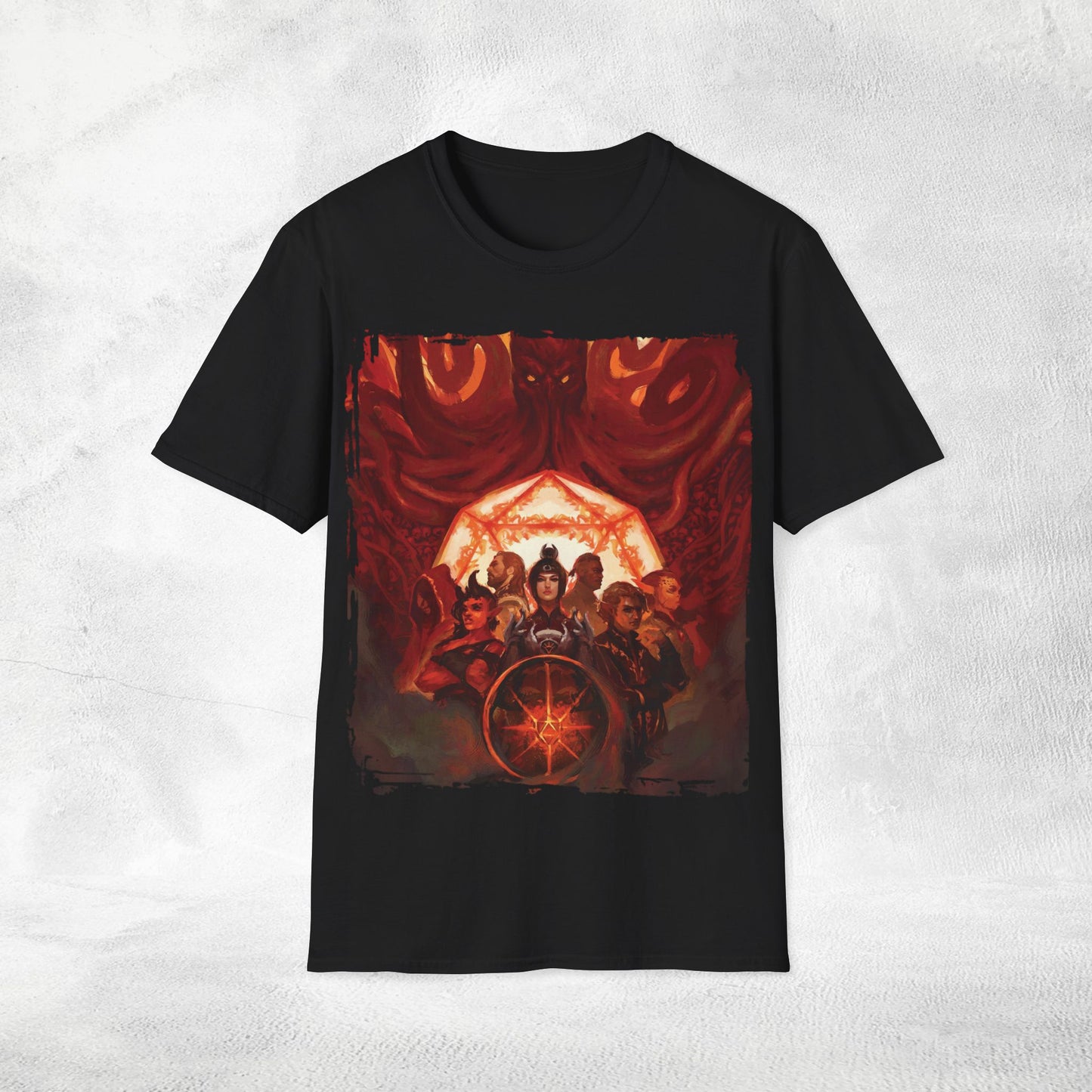 Unisex gaming shirt Baldur's Gate