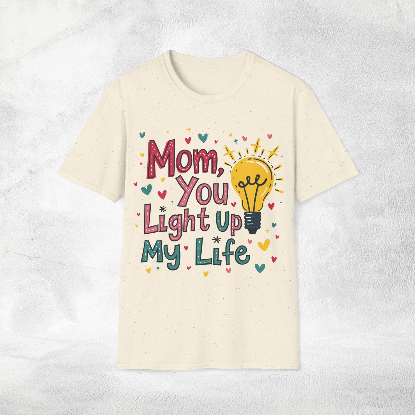 family shirt natural color edition you light up my life