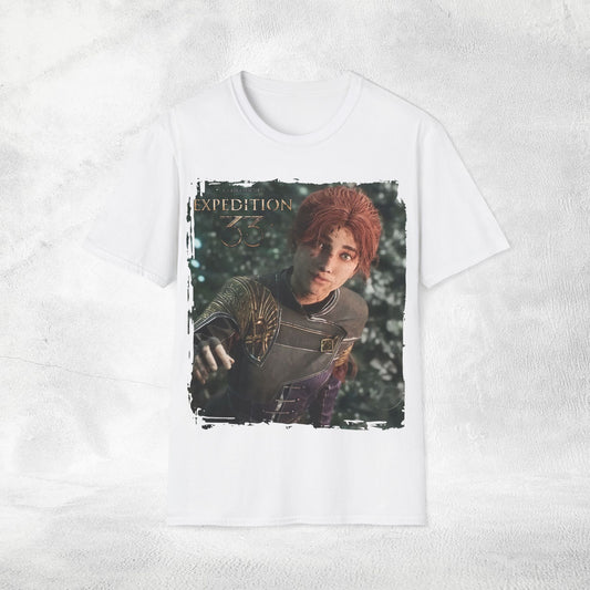 Unisex gaming shirt Expedition 33 Maelle