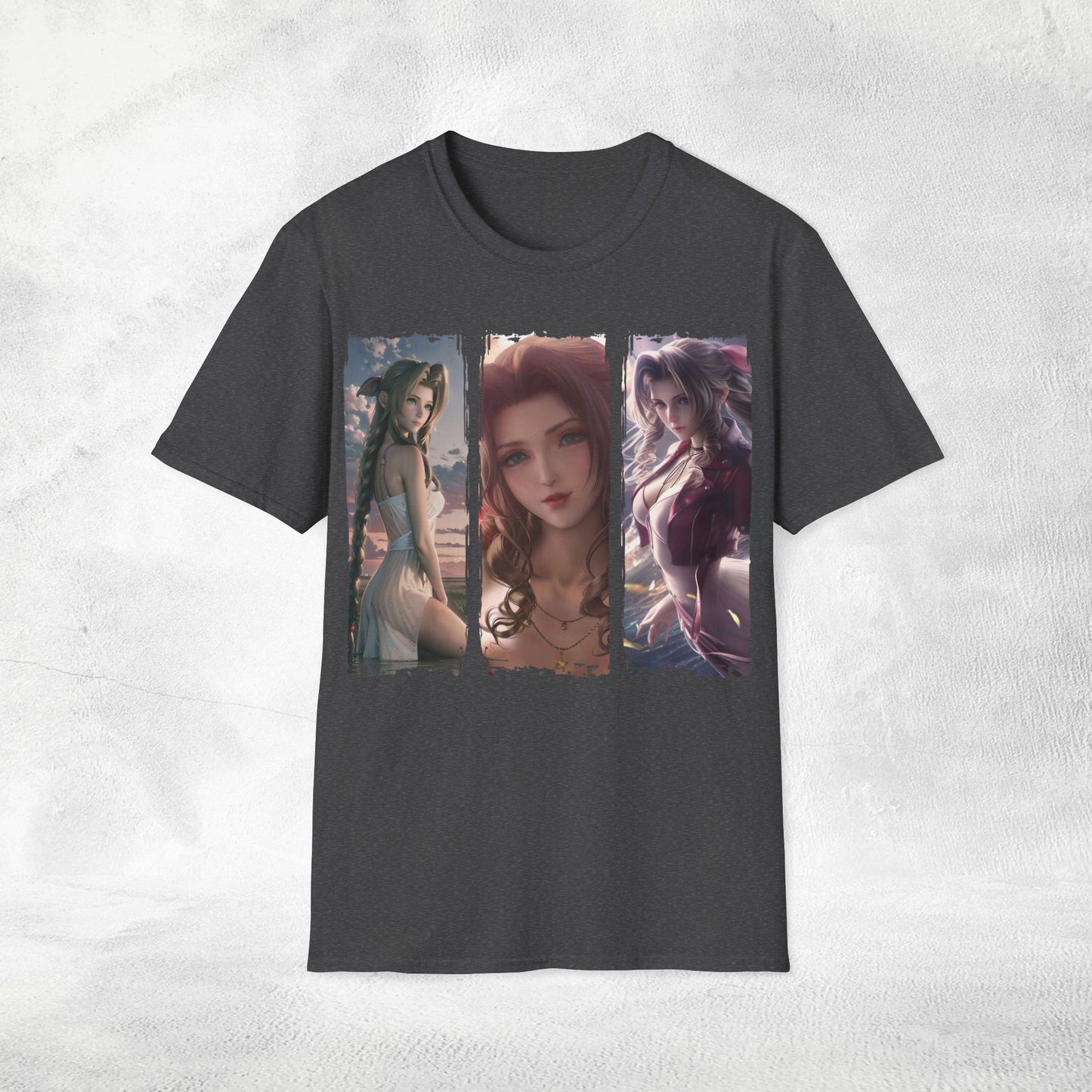 Unisex gaming shirt Final Fantasy Aerith Gainsborough
