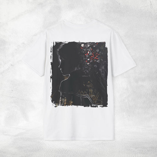 Unisex gaming shirt Expedition 33 Maelle BACKPRINT