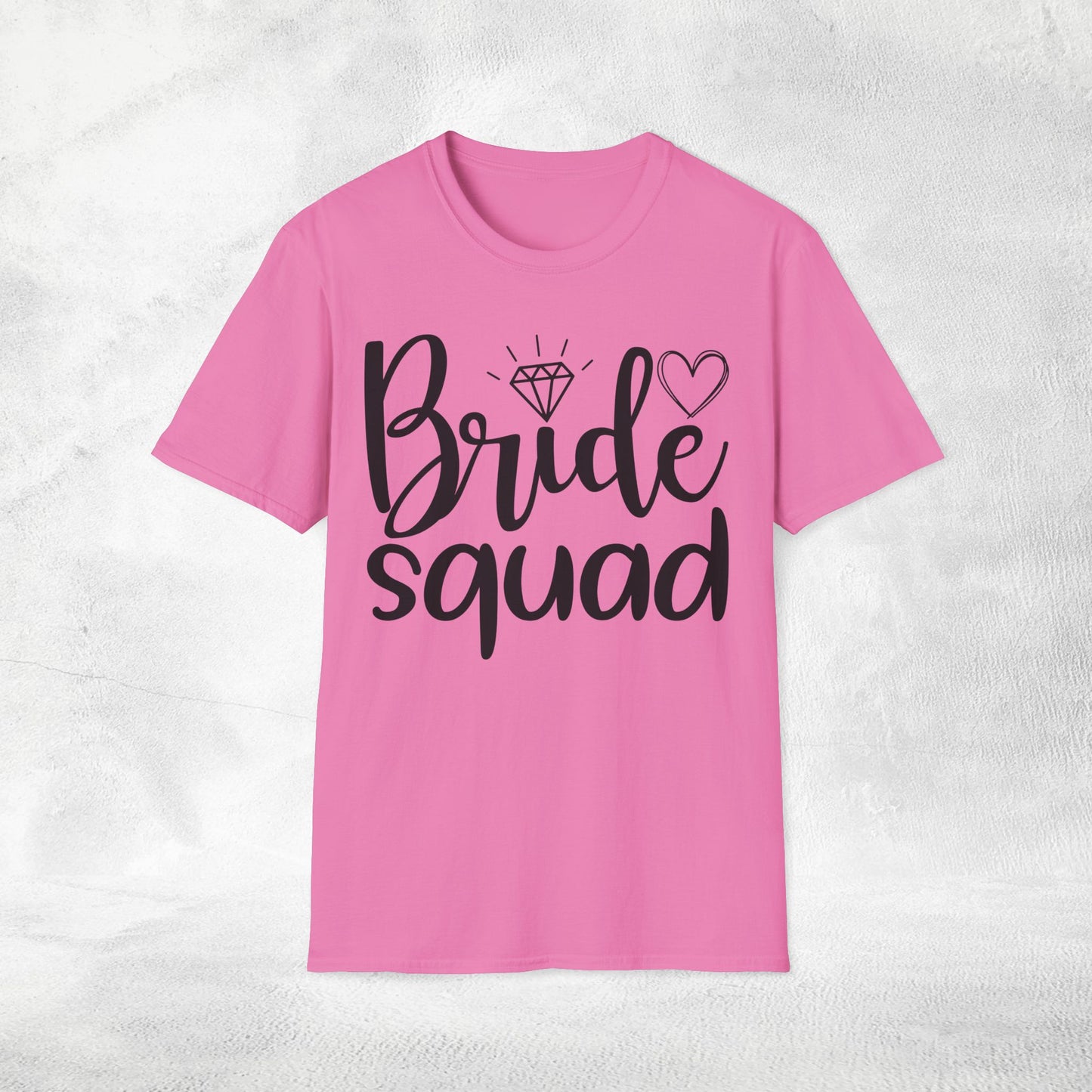 Women T-Shirt bride squad bachelorette party