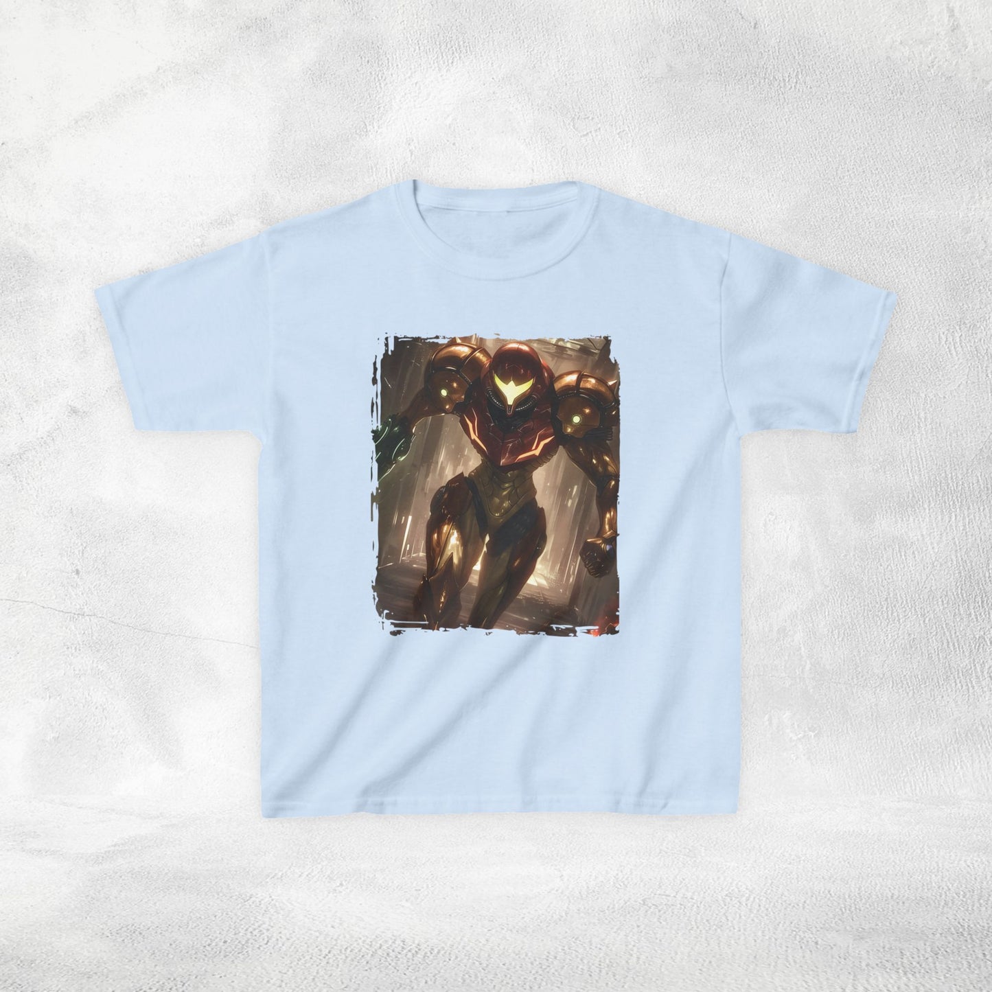 Kids  gaming shirt Samus Aran