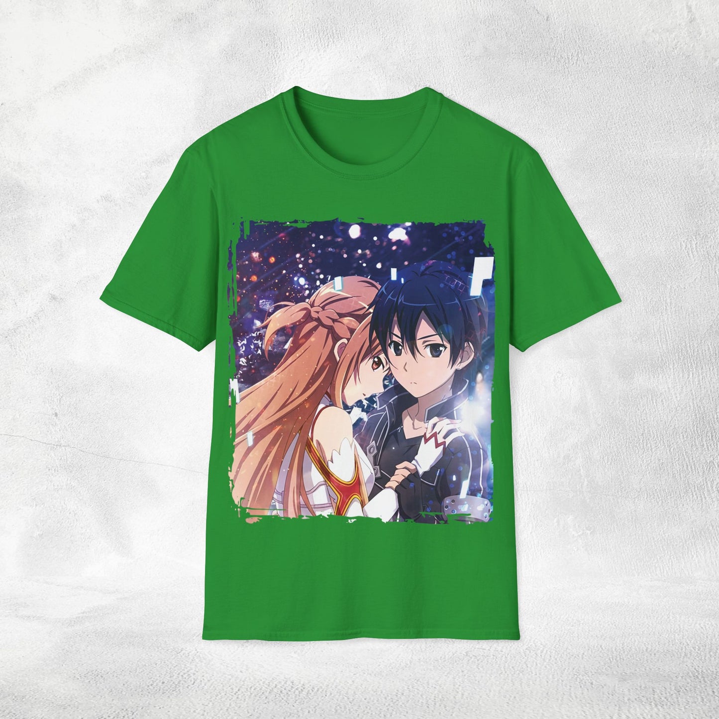 Unisex Anime shirt Kazuto Kirigaya / Kirito and Asuna Yuuki