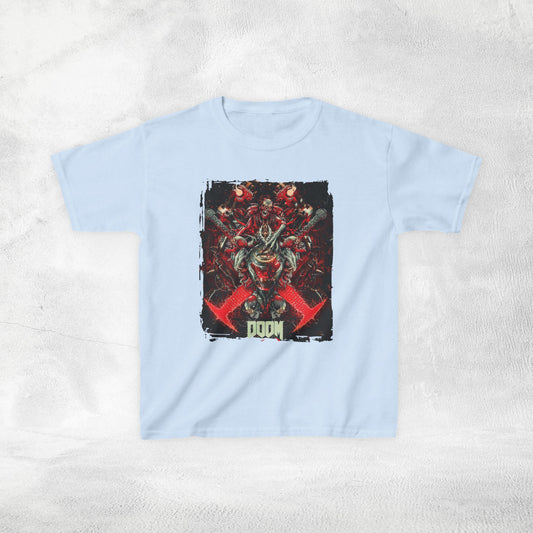 Kids  gaming shirt Doom