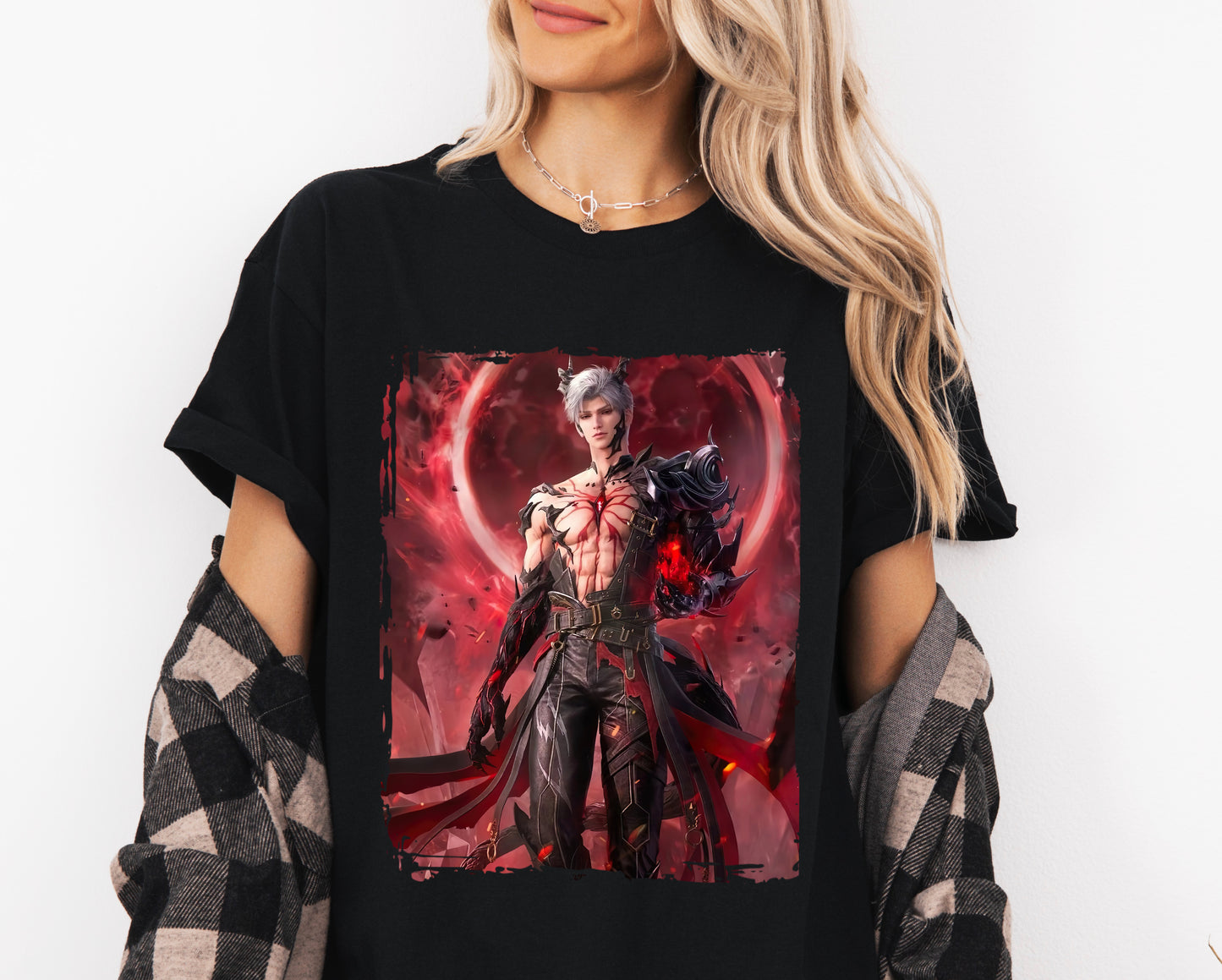 Unisex anime shirt Sylus Love and Deepspace