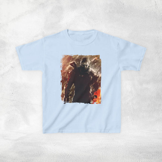 Kids gaming shirt Mass Effect Shepard