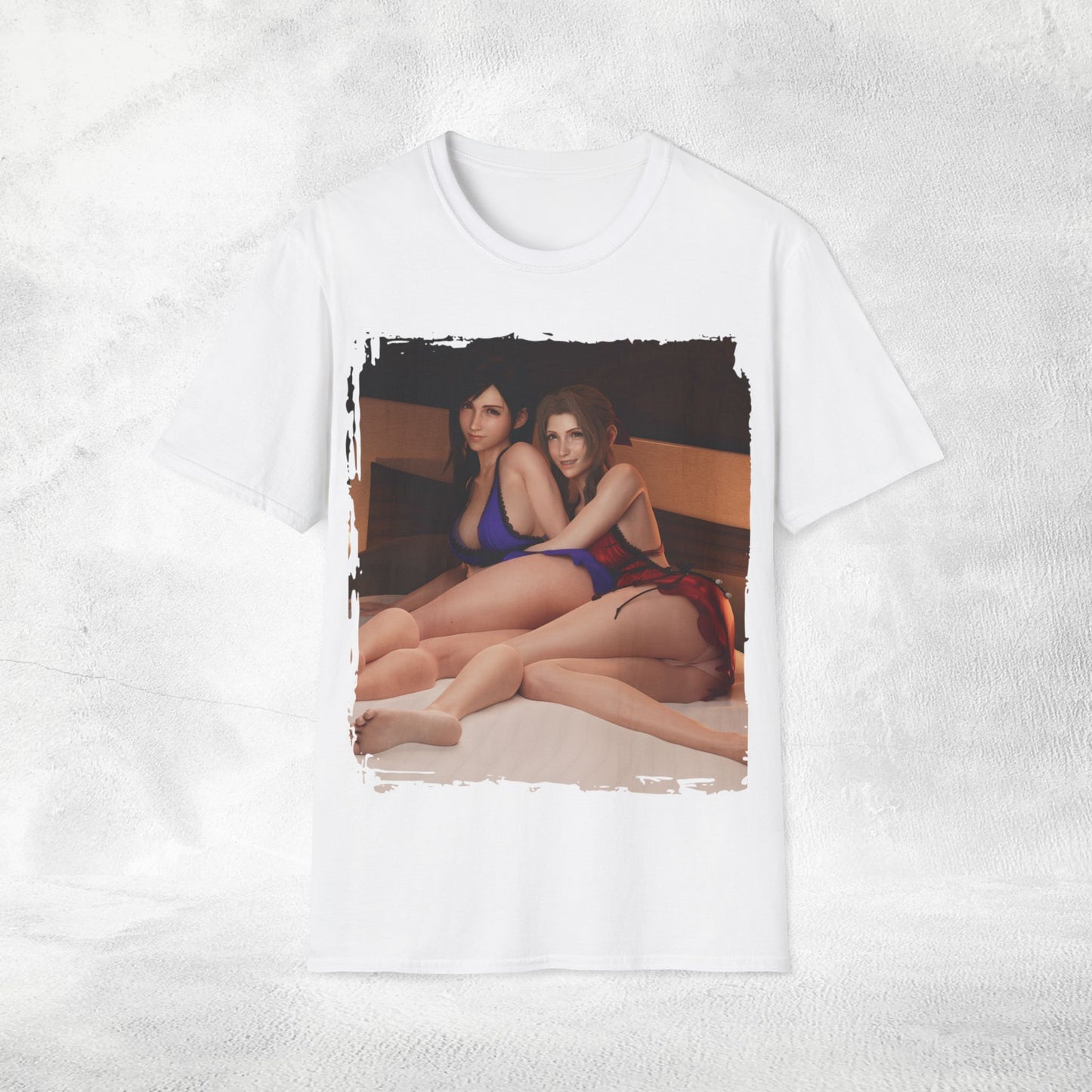 Unisex Gaming shirt Final Fantasy Aerith Gainsborough Tifa Lockhart