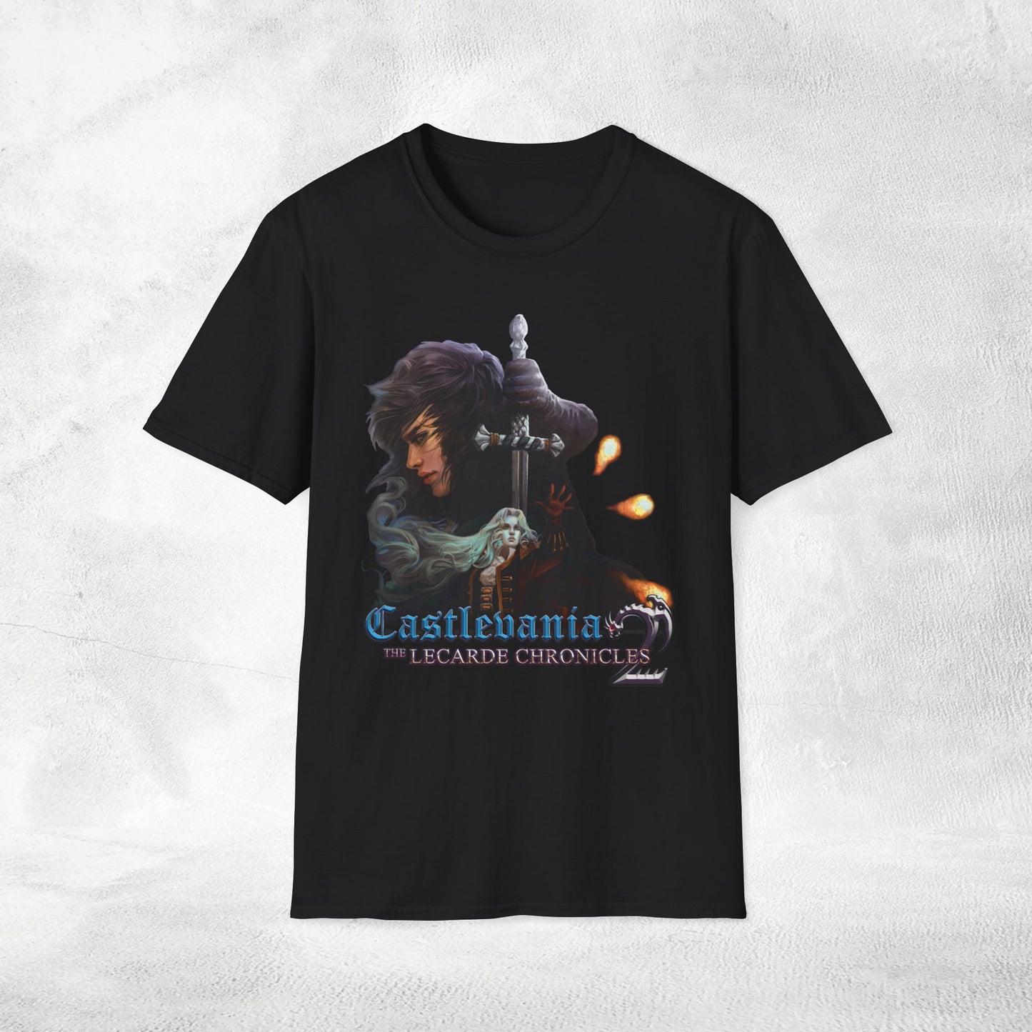 Unisex gaming shirt Castlevania the Lecarde Chronicles