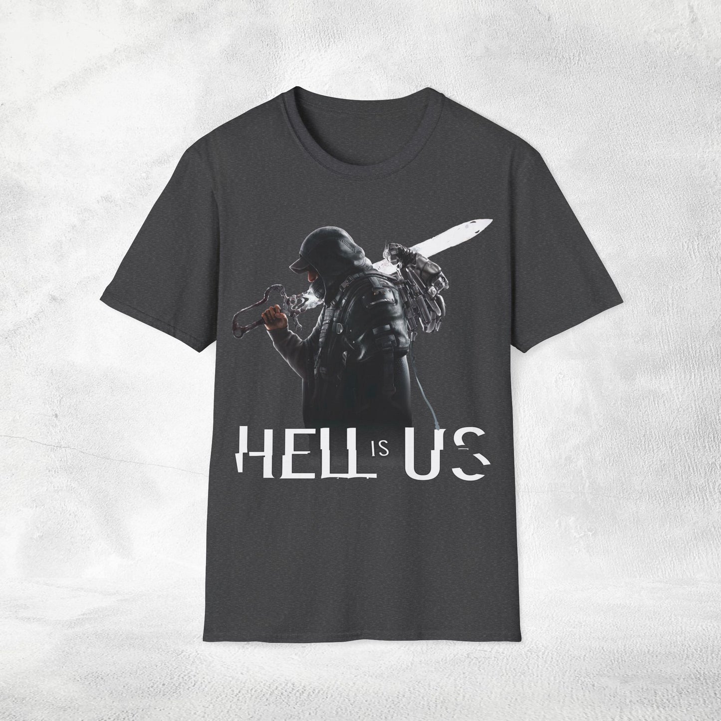 Unisex gaming shirt Hell is Us