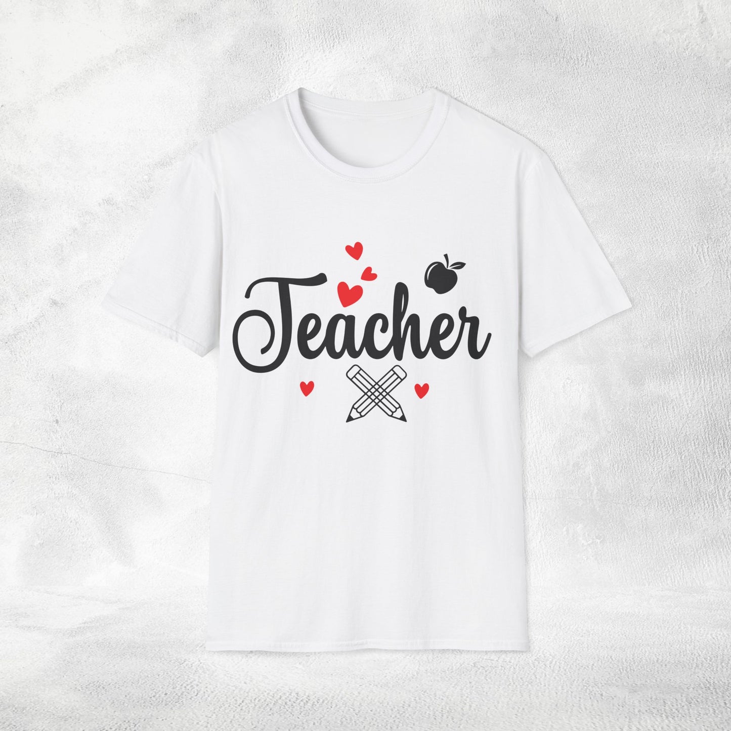 teacher shirt hearts