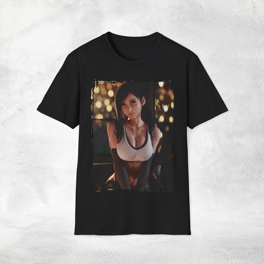 Unisex gaming shirt Final Fantasy Tifa Lockhart