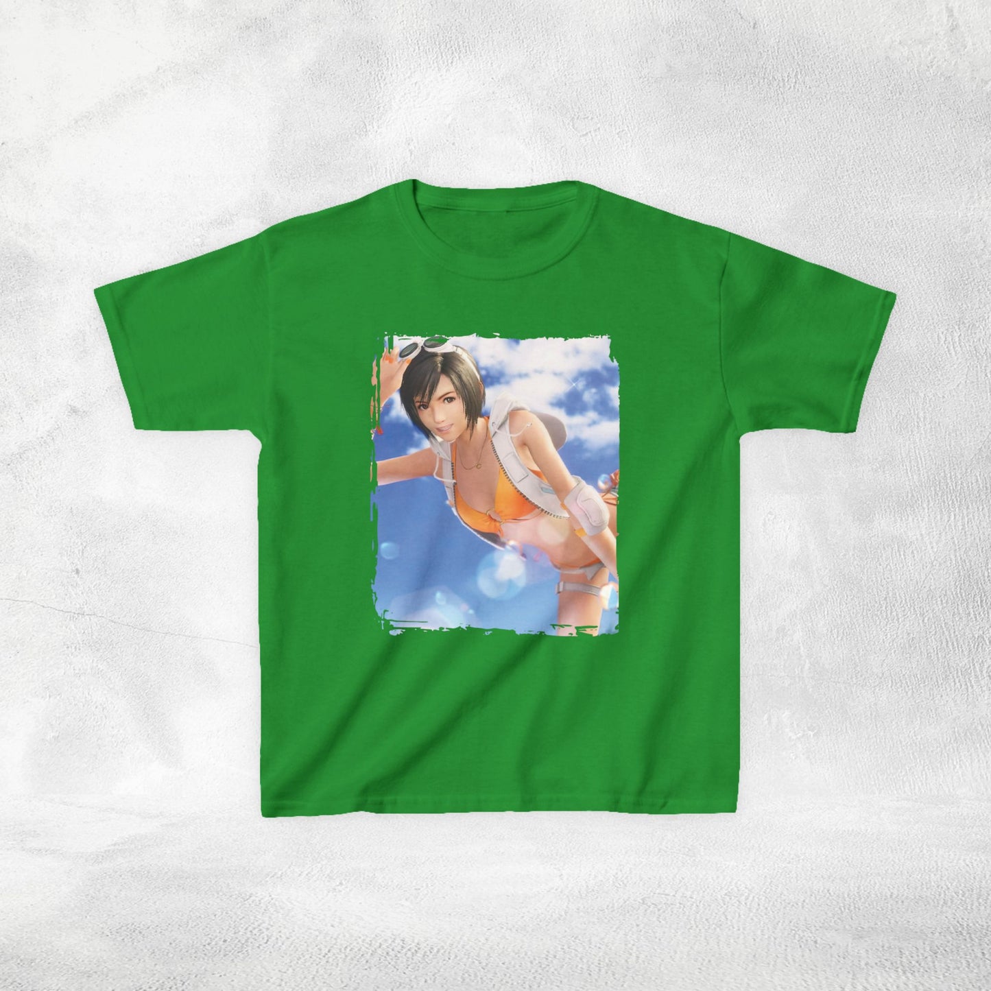 Kids  gaming shirt Final Fantasy Yuffie Kisaragi