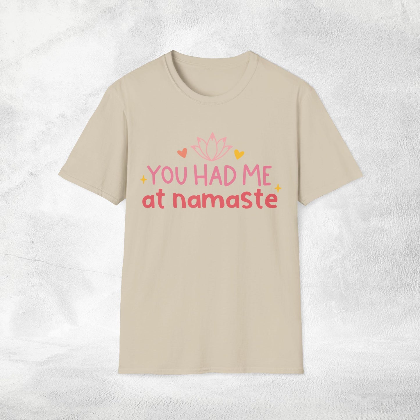 Womens Yoga shirt you had me at namaste