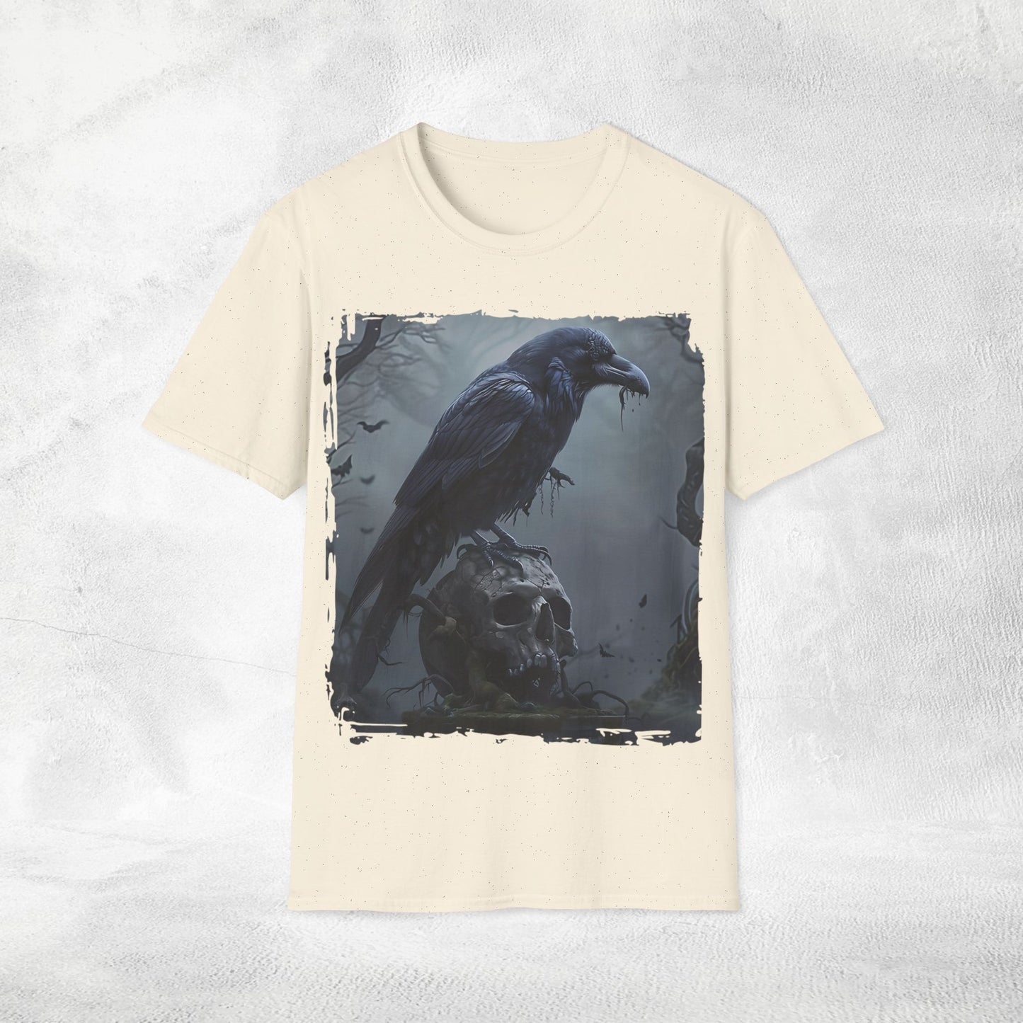 Unisex Gothic Shirt Crow