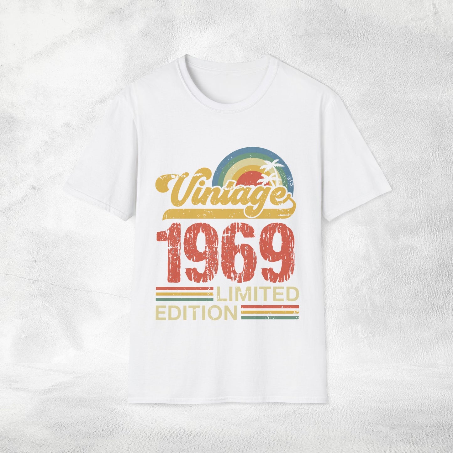 Unisex year of birth shirt 1969