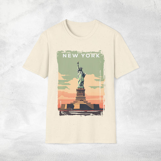 Women T-shirt New York vacation tee