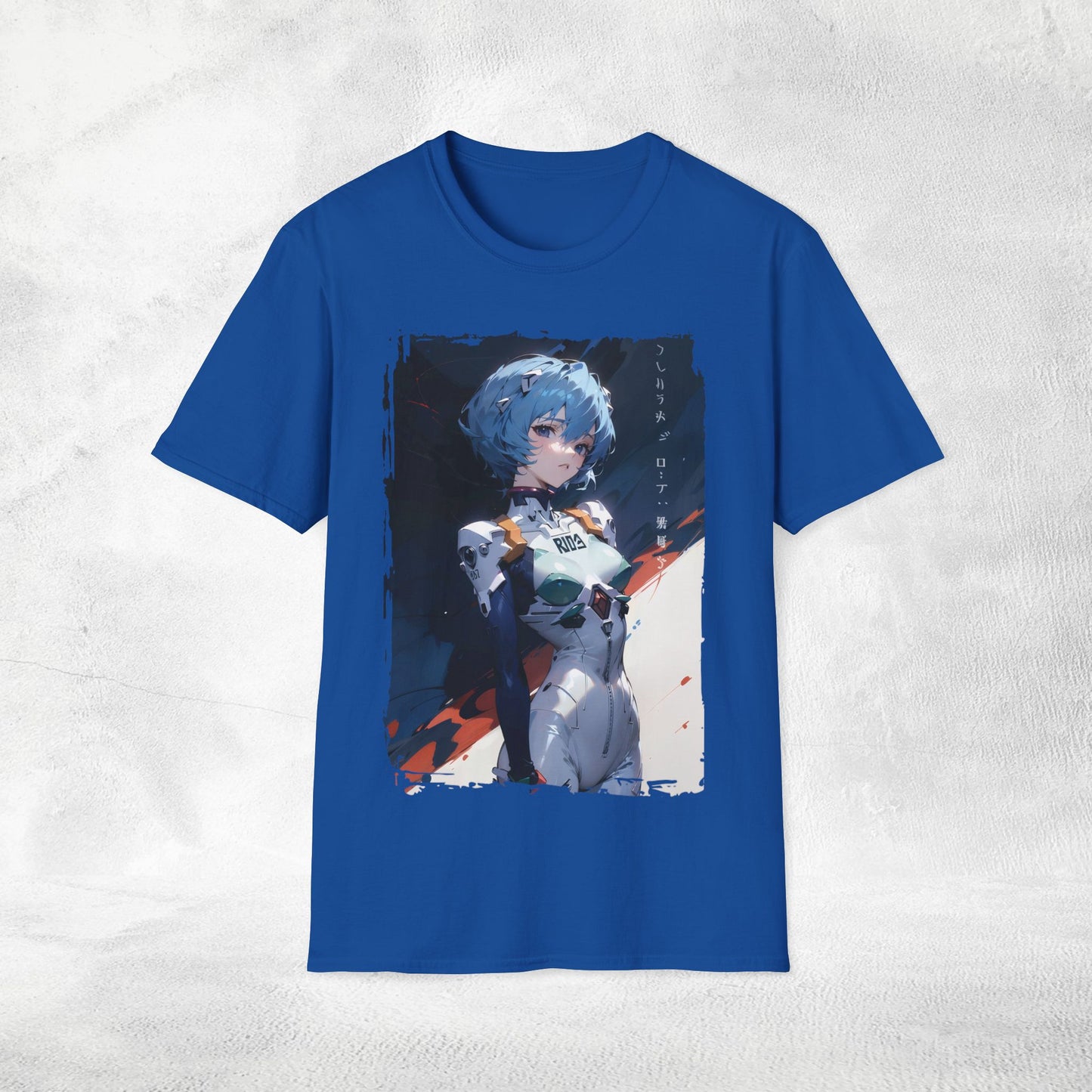 Unisex anime shirt Rei Ayanami