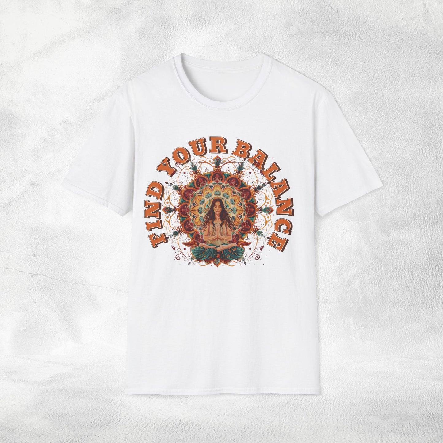 Womens Yoga shirt find your balance