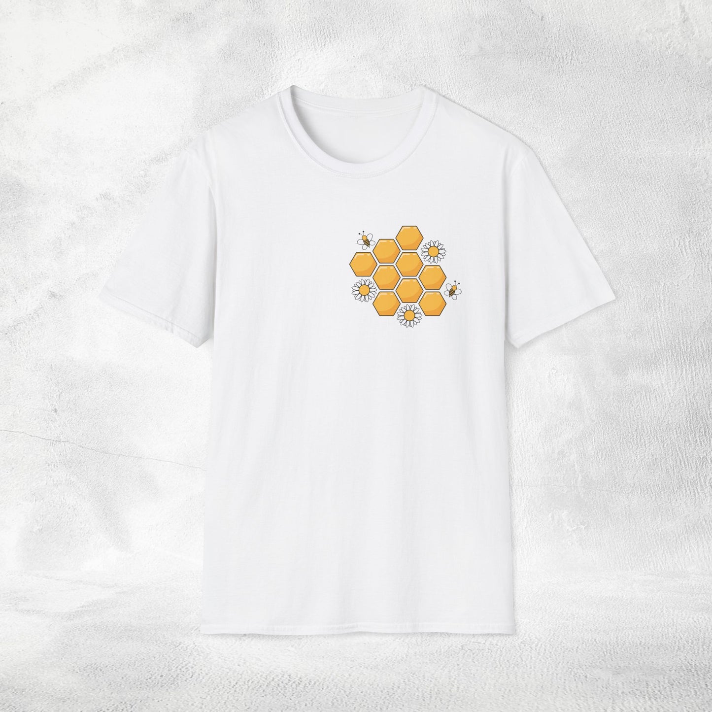 woman's nature inspired shirt bee