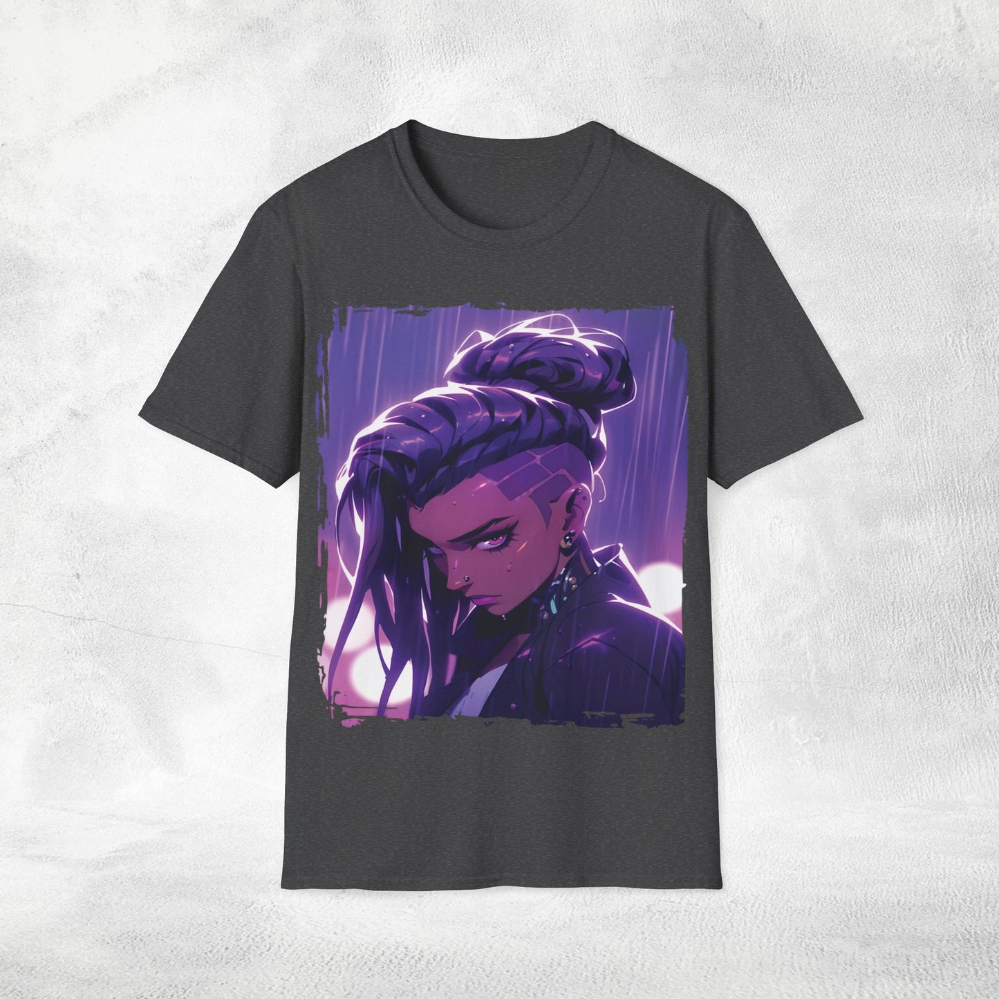 Unisex gaming shirt Overwatch Sombra