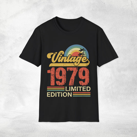 Unisex year of birth shirt 1979