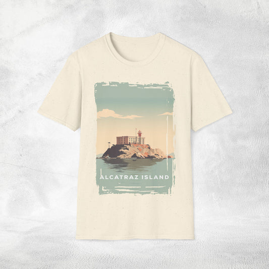 Women T-shirt Alcatraz Island vacation tee
