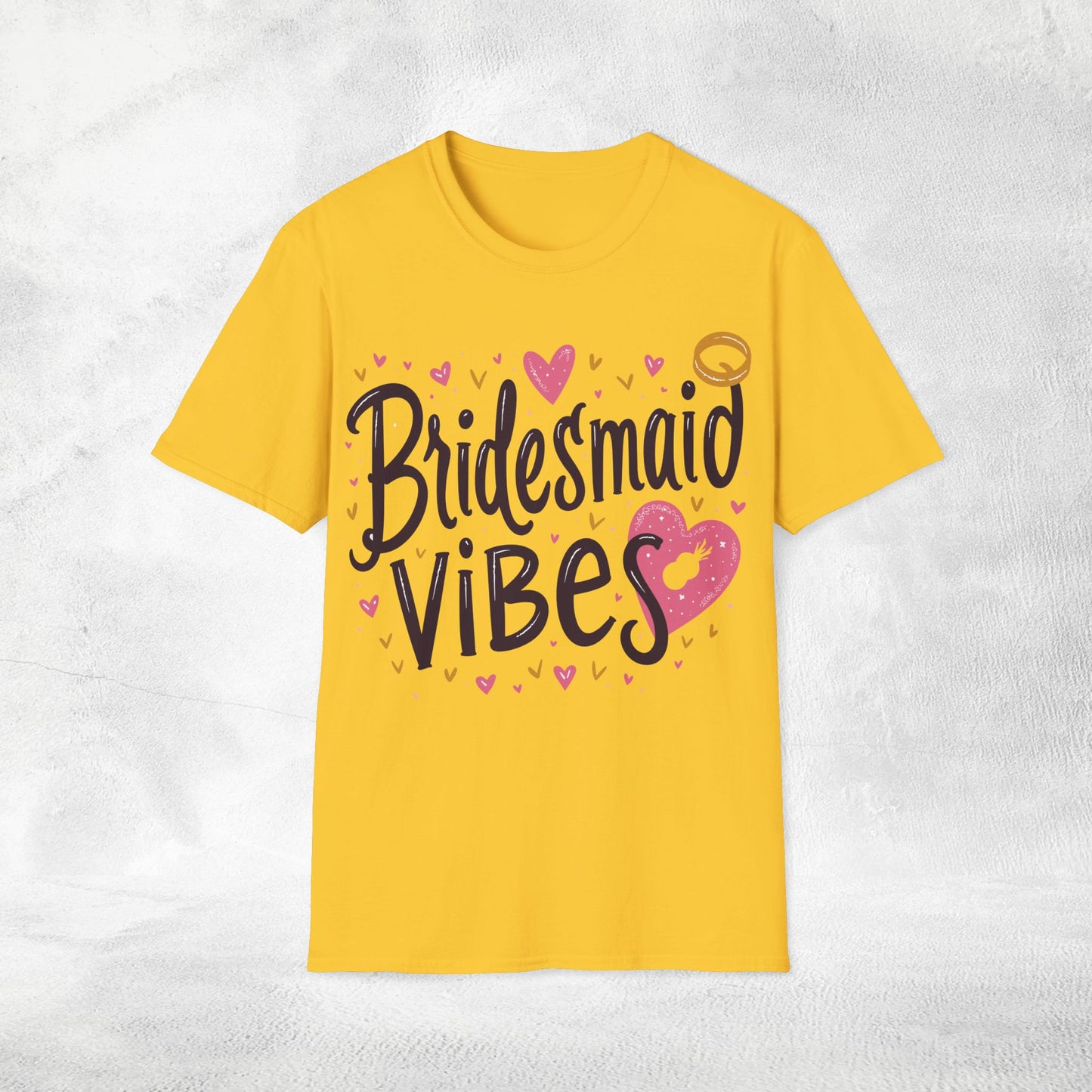 Women T-Shirt Bridesmaid Vibes bachelorette party