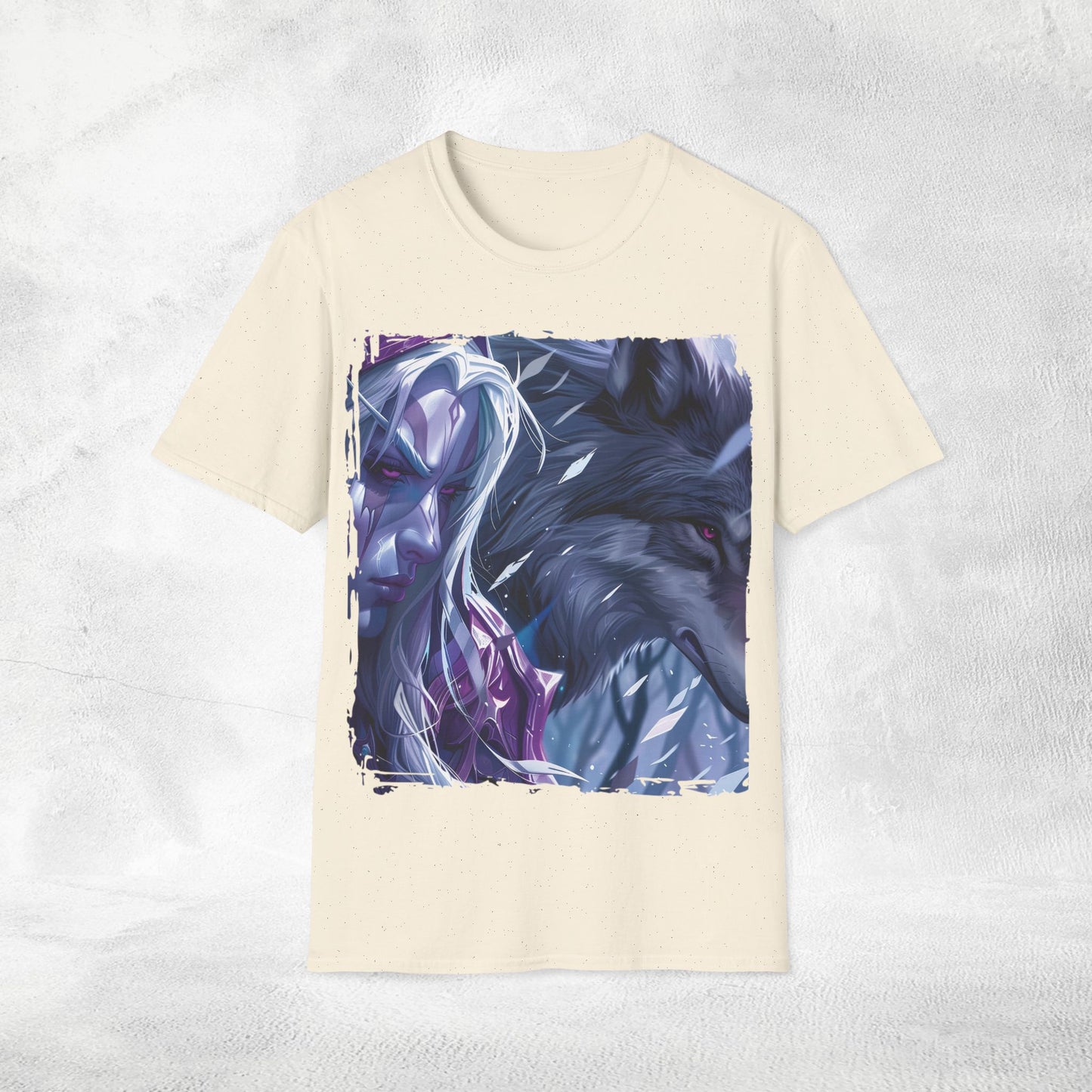 Unisex Gaming shirt WoW Dark-Elf