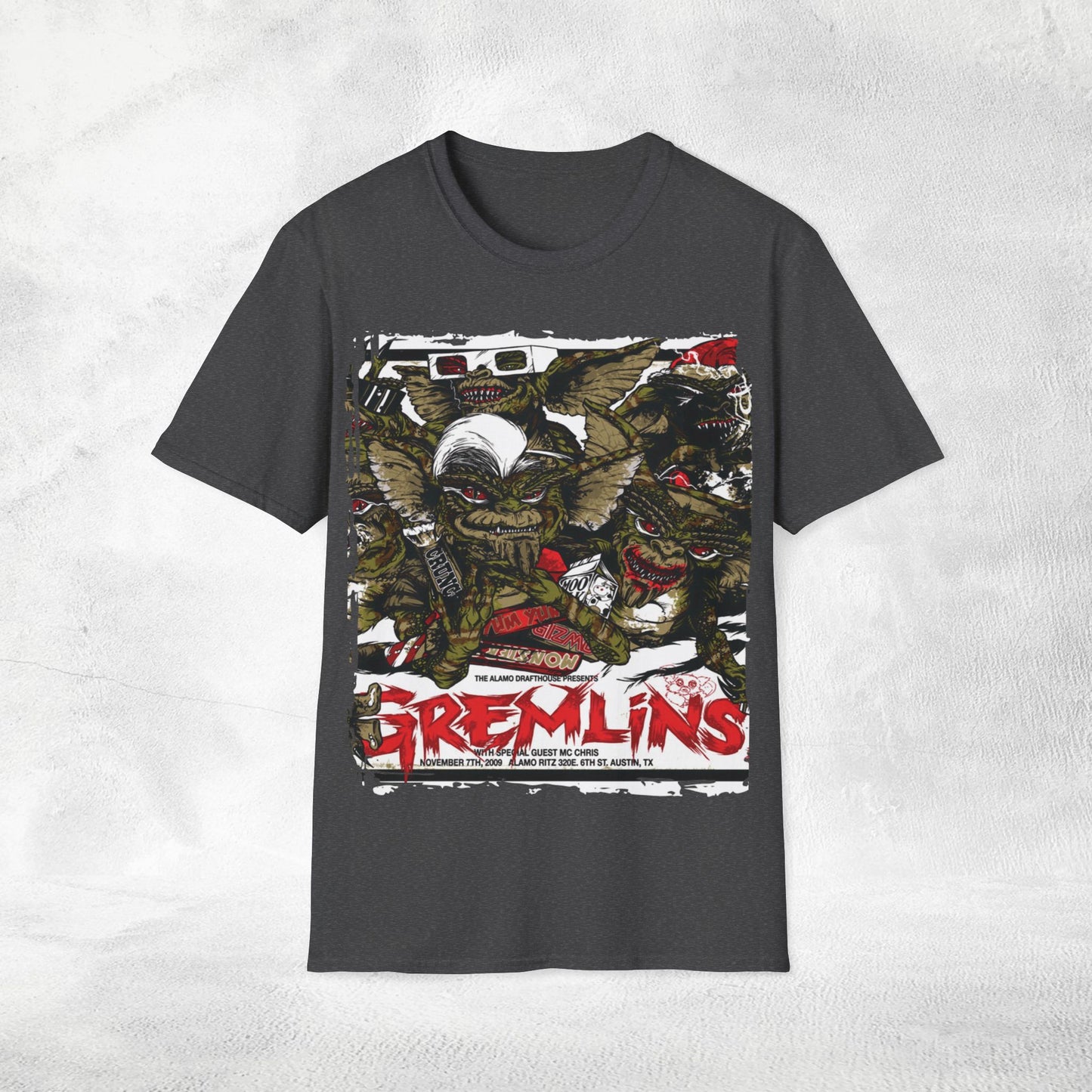Unisex movie shirt Gremlins