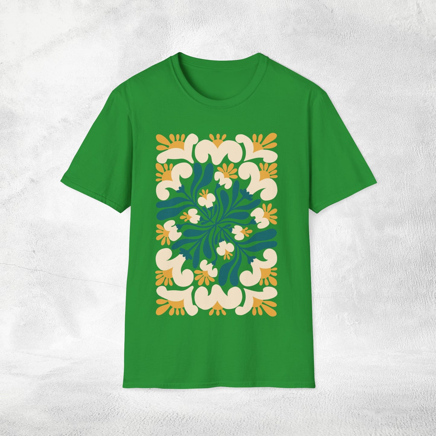 Womens shirt Dänische Blumen