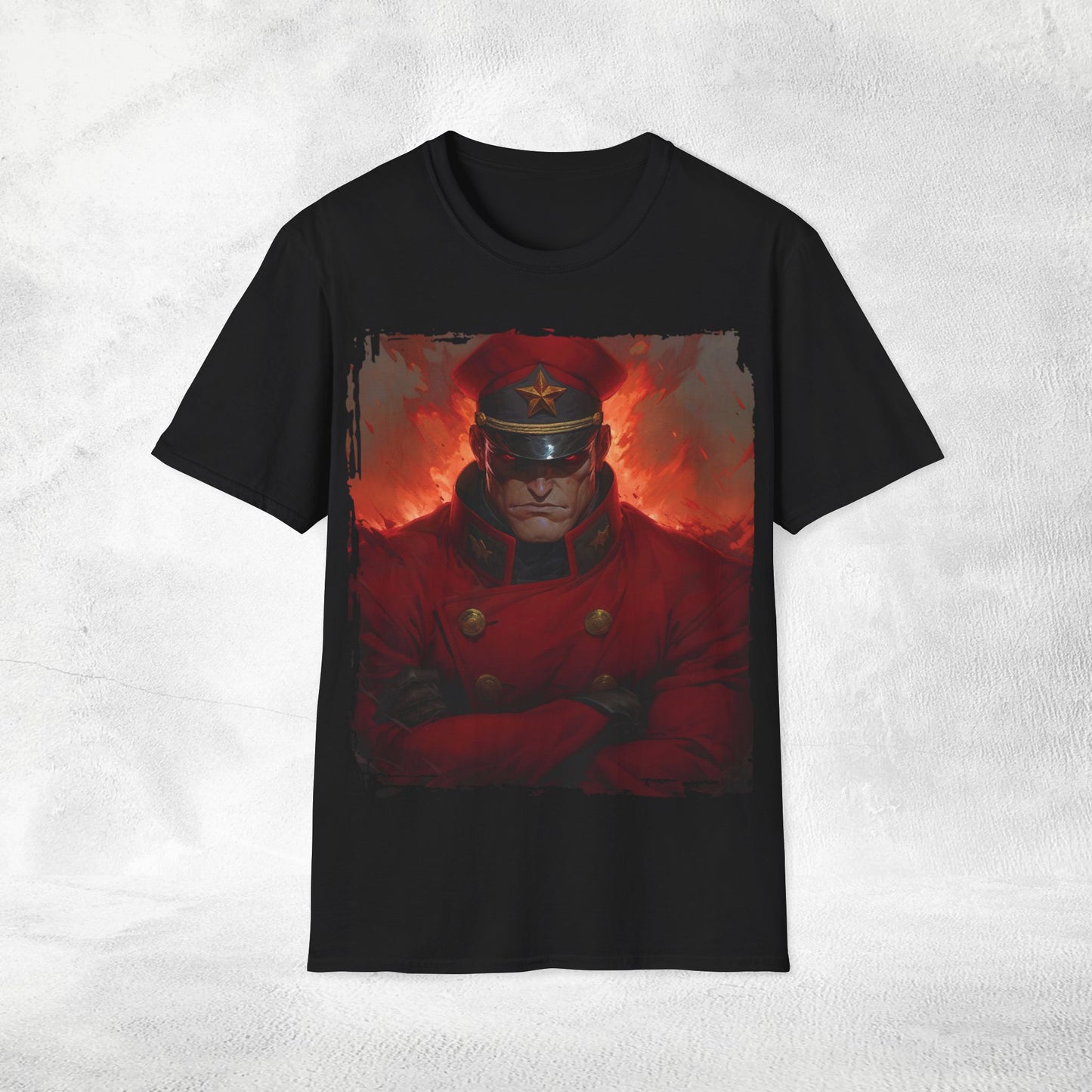Unisex gaming shirt Street Fighter General M. Bison