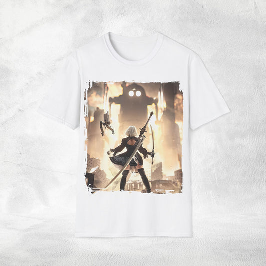 Unisex gaming shirt 2B / Nier Automata / Nier Replica