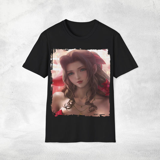 Unisex gaming shirt Final Fantasy Aerith Gainsborough