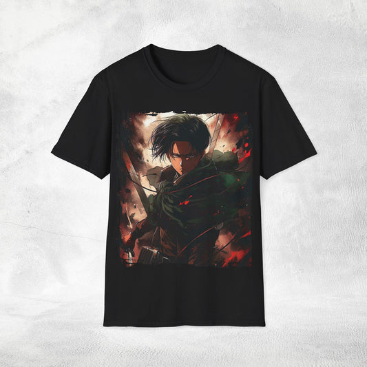 Unisex anime shirt Levi Ackerman Attack on Titan