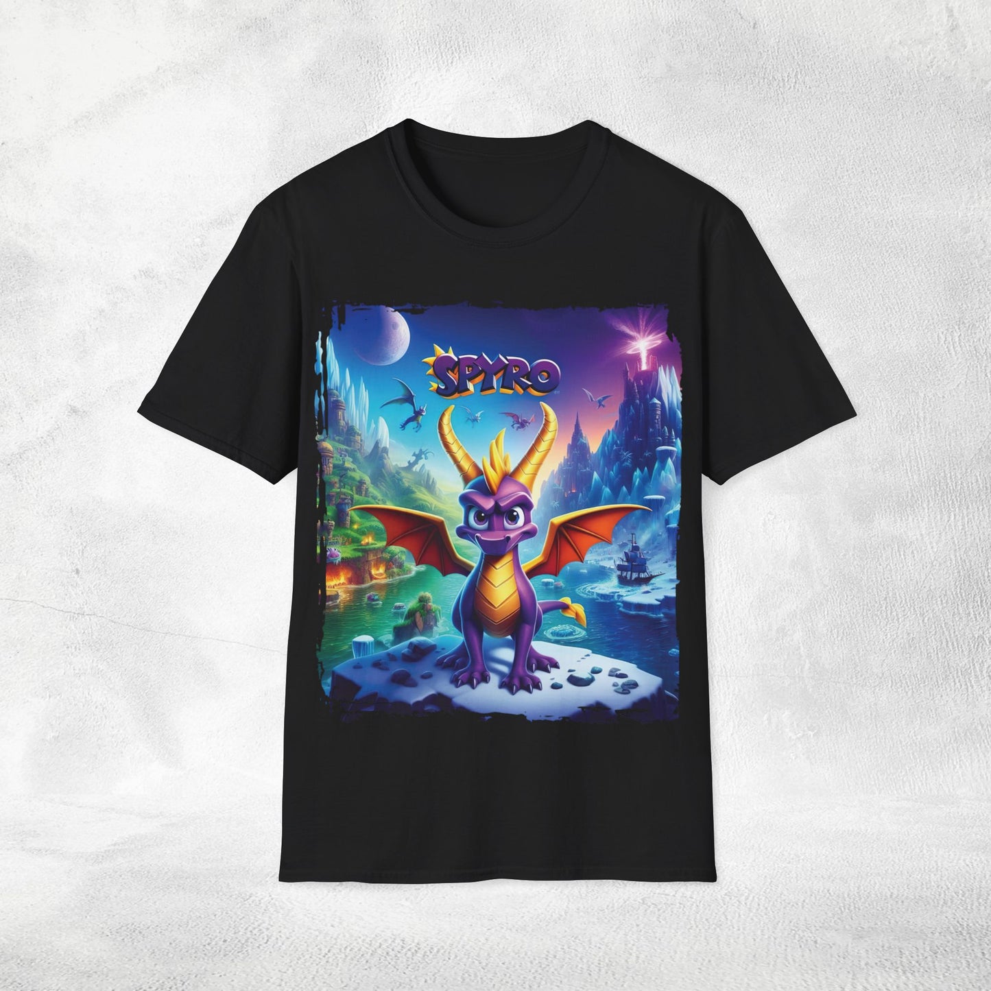 Unisex gaming shirt Spyro the Dragon